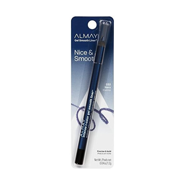 Almay - Gel Smooth Eyeliner - Delineador para ojos - 032 Blue - AZUL